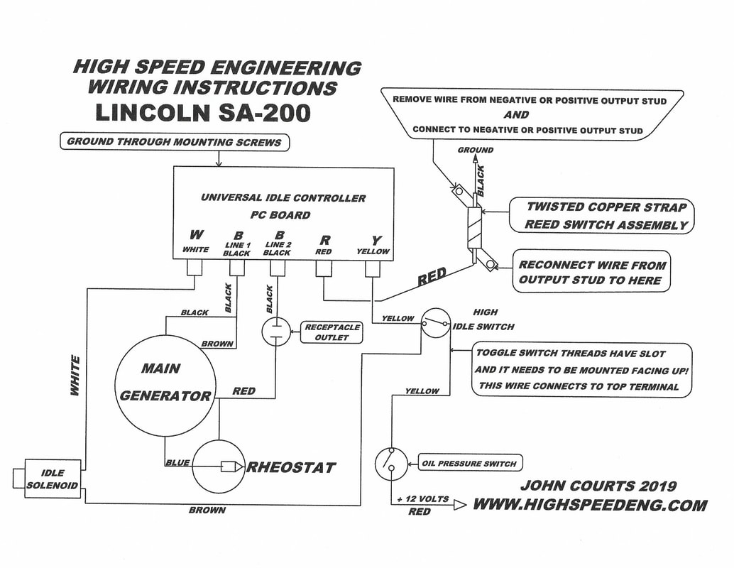 Schematic Sa 200 Lincoln Welder Wiring Diagram